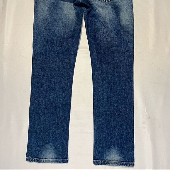 Closed Starlet Skinny Straight Low Rise Ankle Blue Wash Made in Italy Jeans 24 - Picture 8 of 9